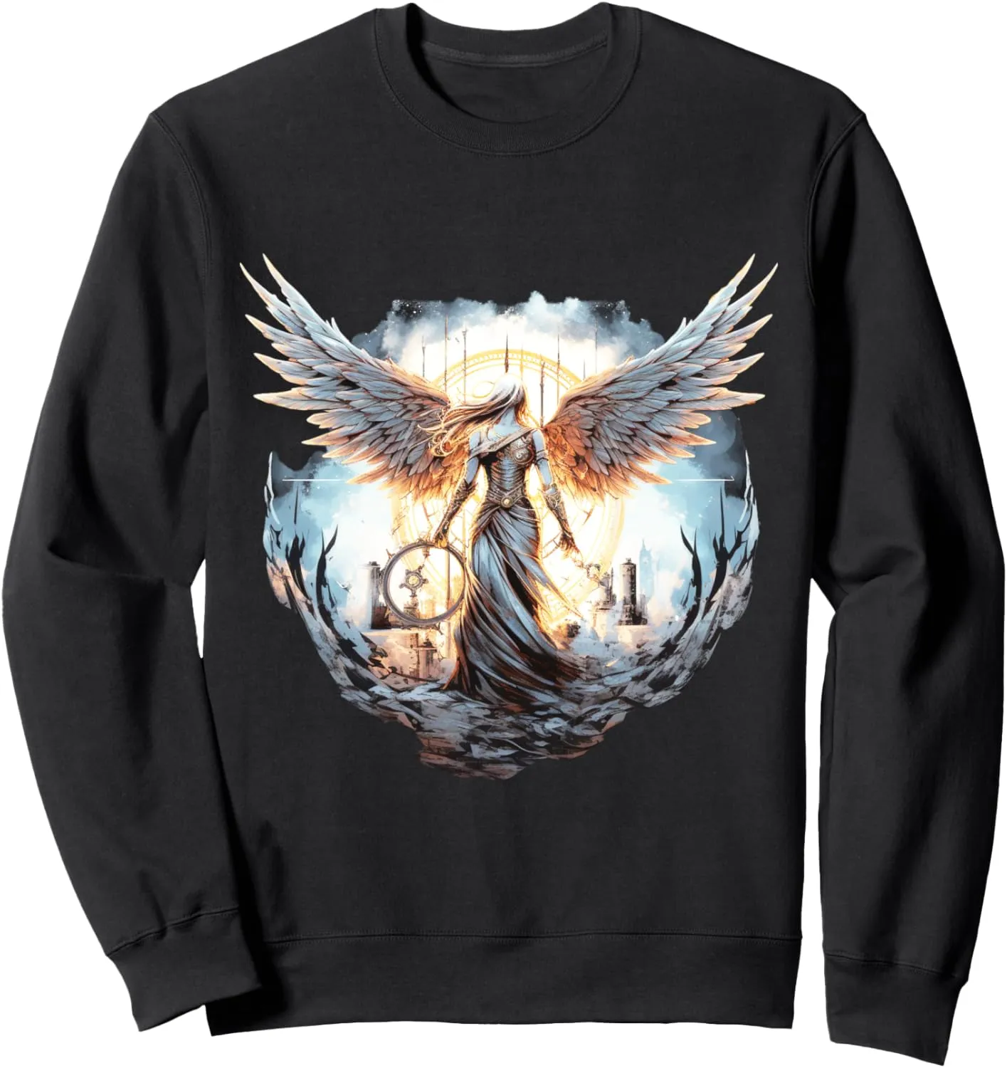 guardian angel$ and blow bent you watch over me Sweatshirt You are my 