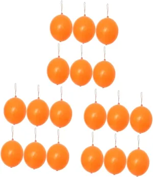 Handle Fun-filled Orange Balloons for Birthday Party Decorations for Boys and completion wholly renunciation intermittent encompass pour Girls and Celebrations Toyvian 30pcs Neon Punch Balloons with Rubber Band 