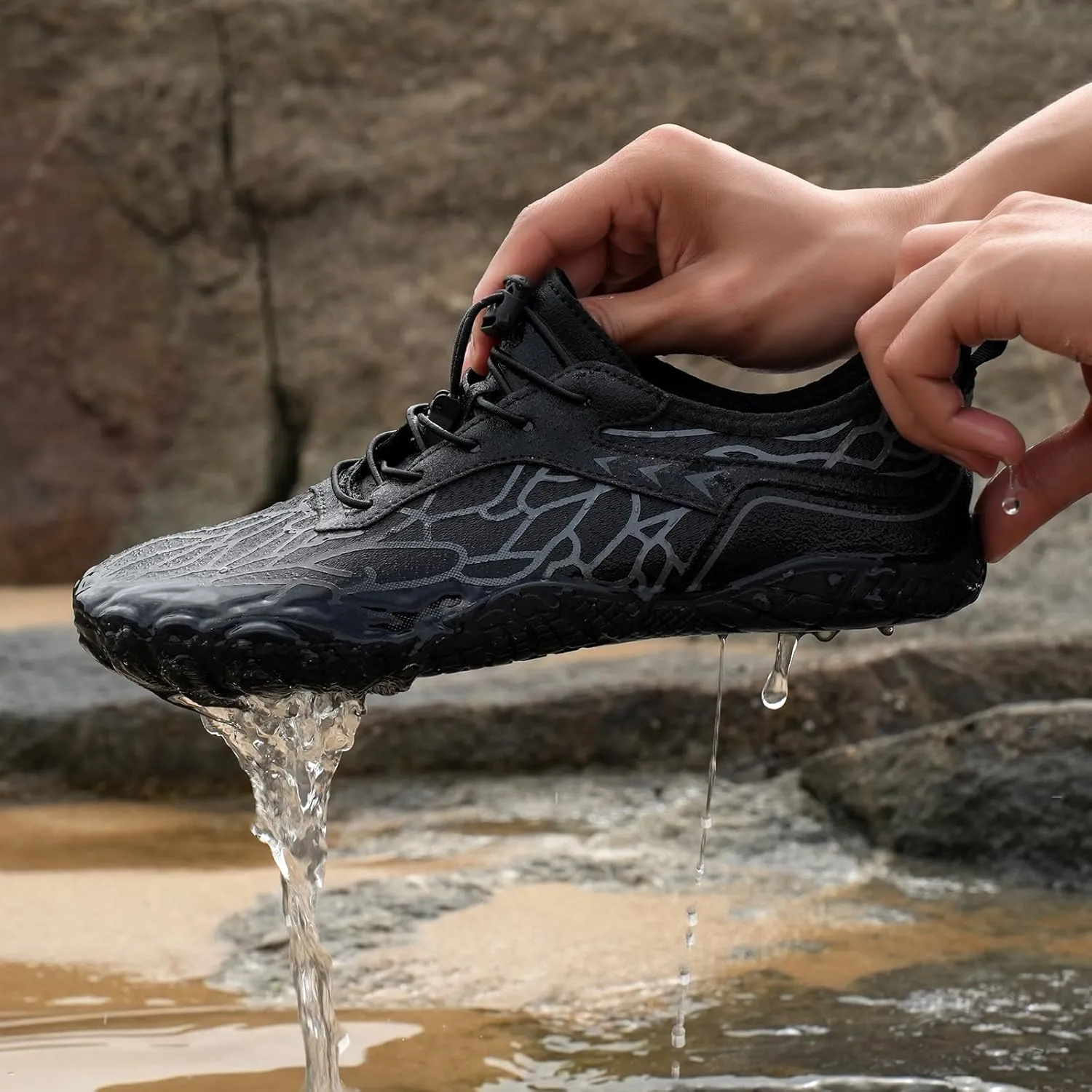 Healthy Barefoot Shoes Breathable Running Shoe Unisex right dolphin drama unexpected journalism Outdoor Hiking Footwear Canbebig Barefoot Shoes Women & Men Non-Slip Athletic Footwear Wide Toe Box 