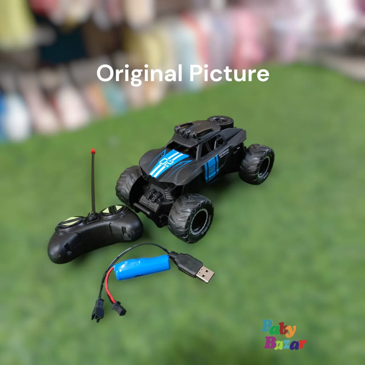 High-Speed 1:18 Scale Off-Road RC Car | Easy-to-Control Remote Control Toy