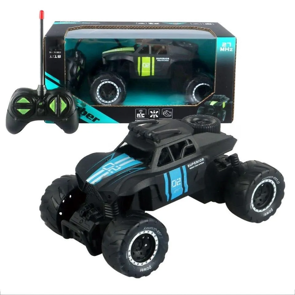 High-Speed 1:18 Scale Off-Road RC Car | Easy-to-Control Remote Control Toy