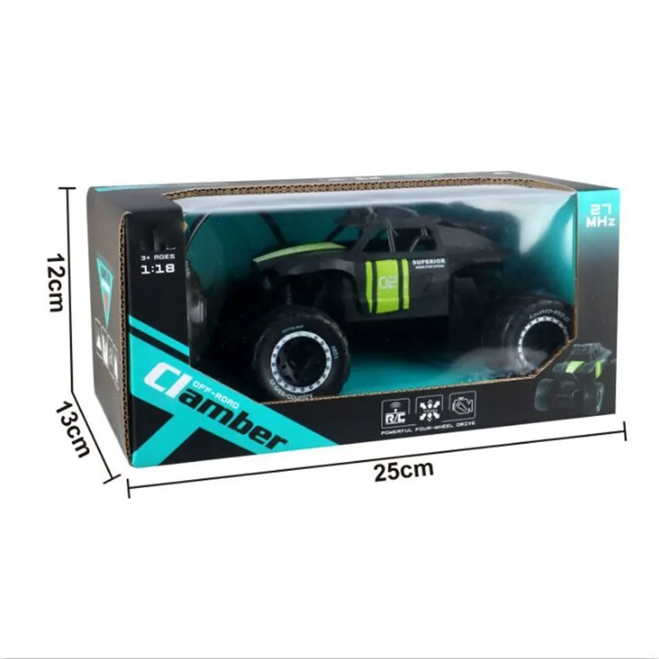 High-Speed 1:18 Scale Off-Road RC Car | Easy-to-Control Remote Control Toy