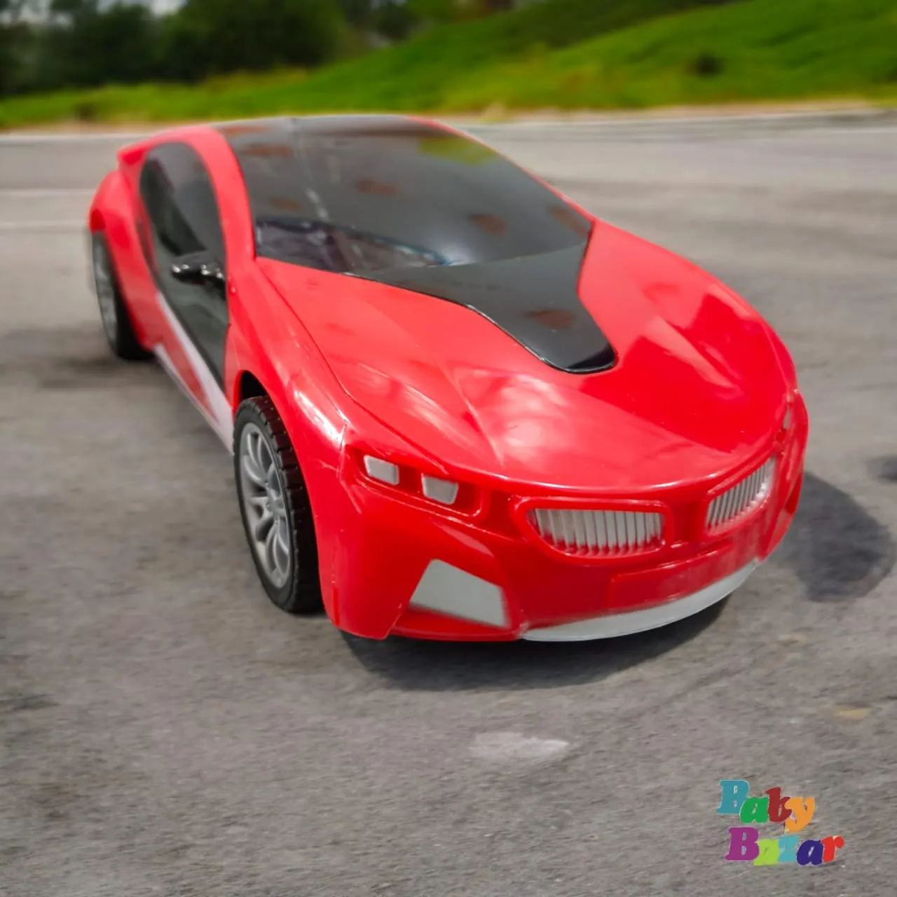 High-Speed Rechargeable Remote Control Car with 3D Lights | Ultimate Racing Toy