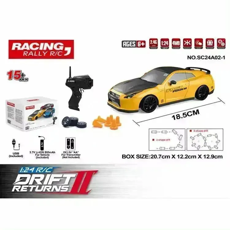 High Speed Remote Controlled Drift Car