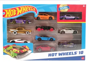 Hot Wheels 10-Pack Cars Play Set