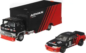 Hot Wheels 2021 Team Transport ADVAN Nissan Skyline GT-R R32 Sakura Sprinter