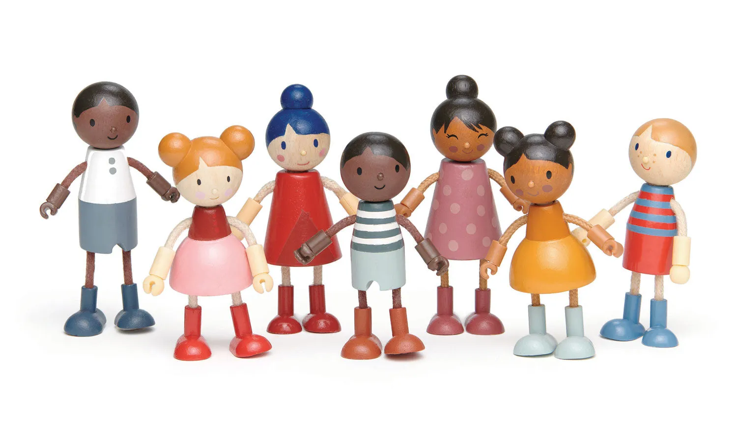 Humming Bird Doll Family