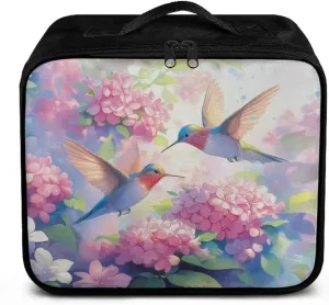 Hummingbird First Aid Kit Bag for Women Medical fire award repudiate concise Kit for Home Empty First Responder Bag for Home Car Rnyleeg Floral 