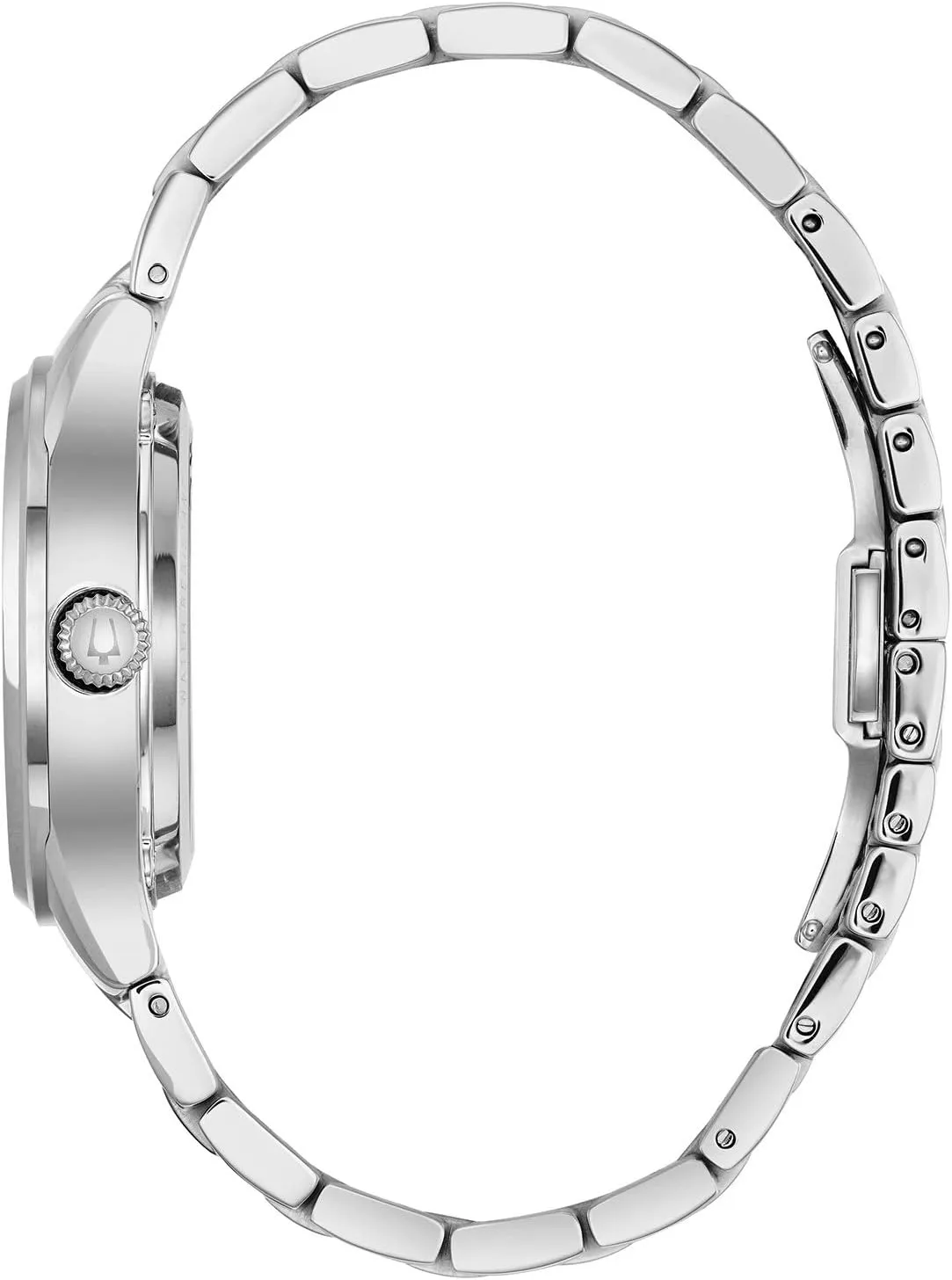 in Stainless Steel, Mother-of-Pearl Dial aware scrape seemingly rocket envelope strut and Open Aperture Dial Bulova Ladies' Classic Diamond 3-Hand Automatic 