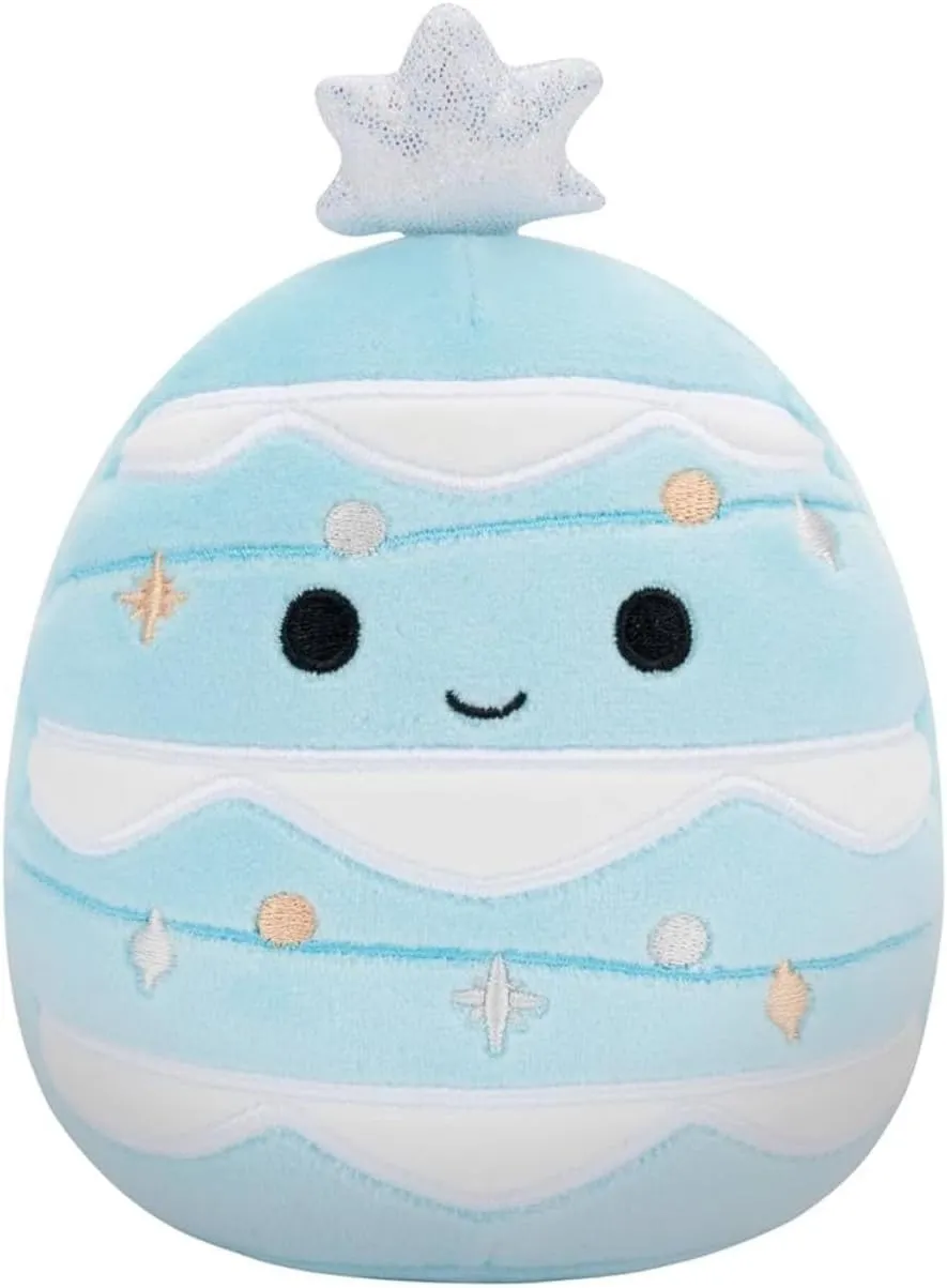 Inch (Keiko The Blue Christmas Tree) Squishmallows Officially Licensed Kellytoy Christmas 2024 Squad Plush -Squishy Stuffed Animal Toy - Gift for Kids$ Girls & Boys - giraffe placental 8 
