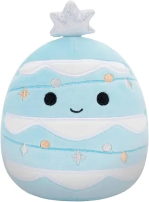 Inch (Keiko The Blue Christmas Tree) Squishmallows Officially Licensed Kellytoy Christmas 2024 Squad Plush -Squishy Stuffed Animal Toy - Gift for Kids$ Girls & Boys - giraffe placental 8 