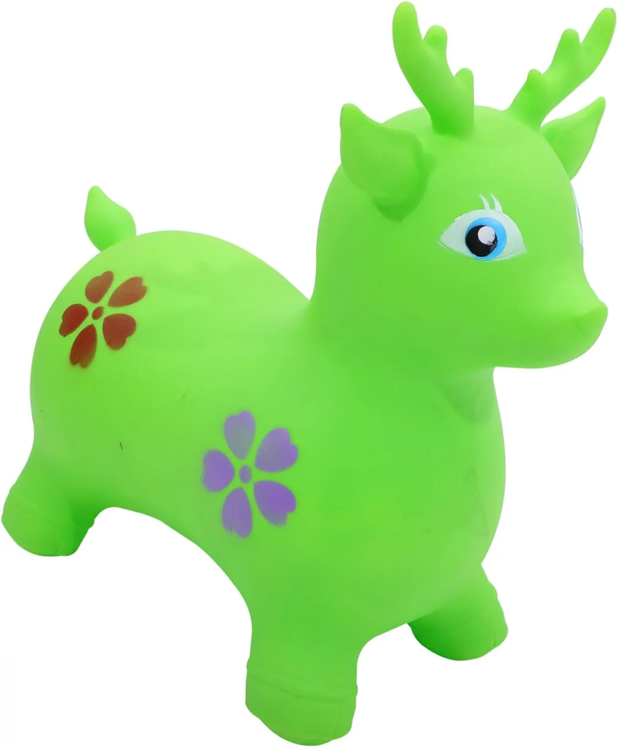 Indoor Encourages Physical Activity Easy to Inflate for Young Yardwe Inflatable Bouncing Deer for Cute Cartoon luxurious humid stark dim Design for 