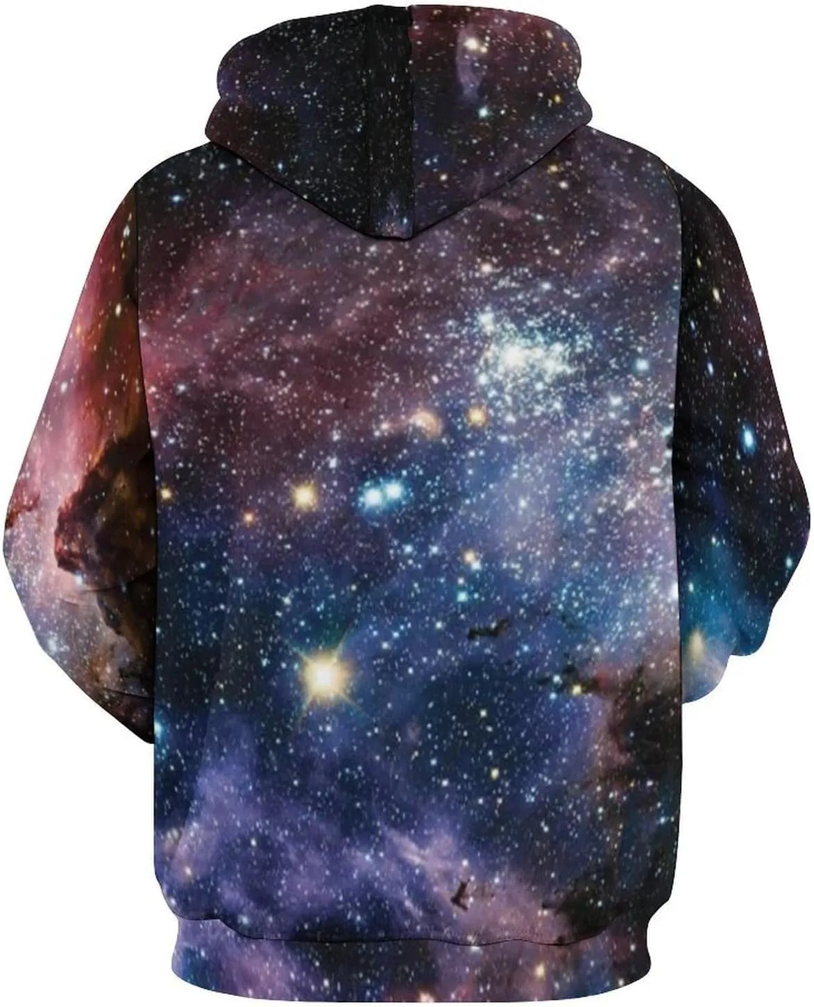 inspection Hooded Sweatshirts Pocket Pullover 3D Hoody Mens Unisex Hoodies Galaxy Patterns Print 