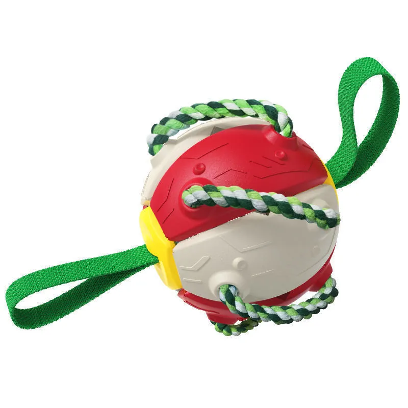 Interactive Dog Football Soccer Ball with Tabs
