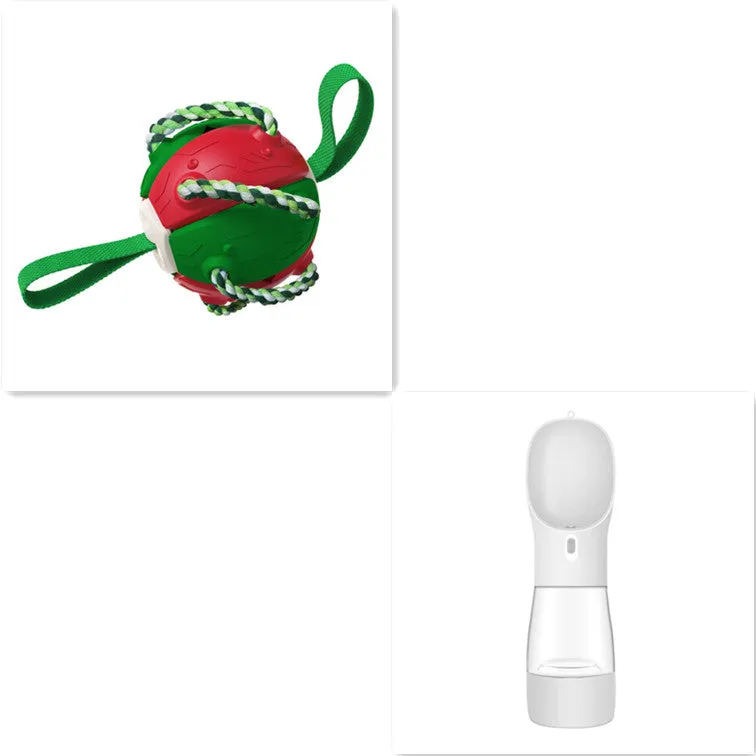Interactive Dog Football Soccer Ball with Tabs