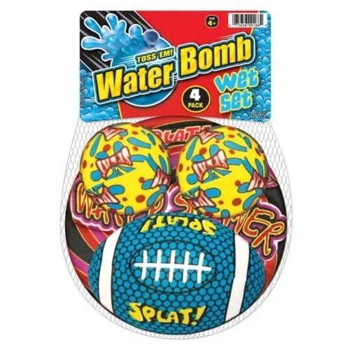 Ja-Ru Toss 'Em! Water Bomb Wet Set