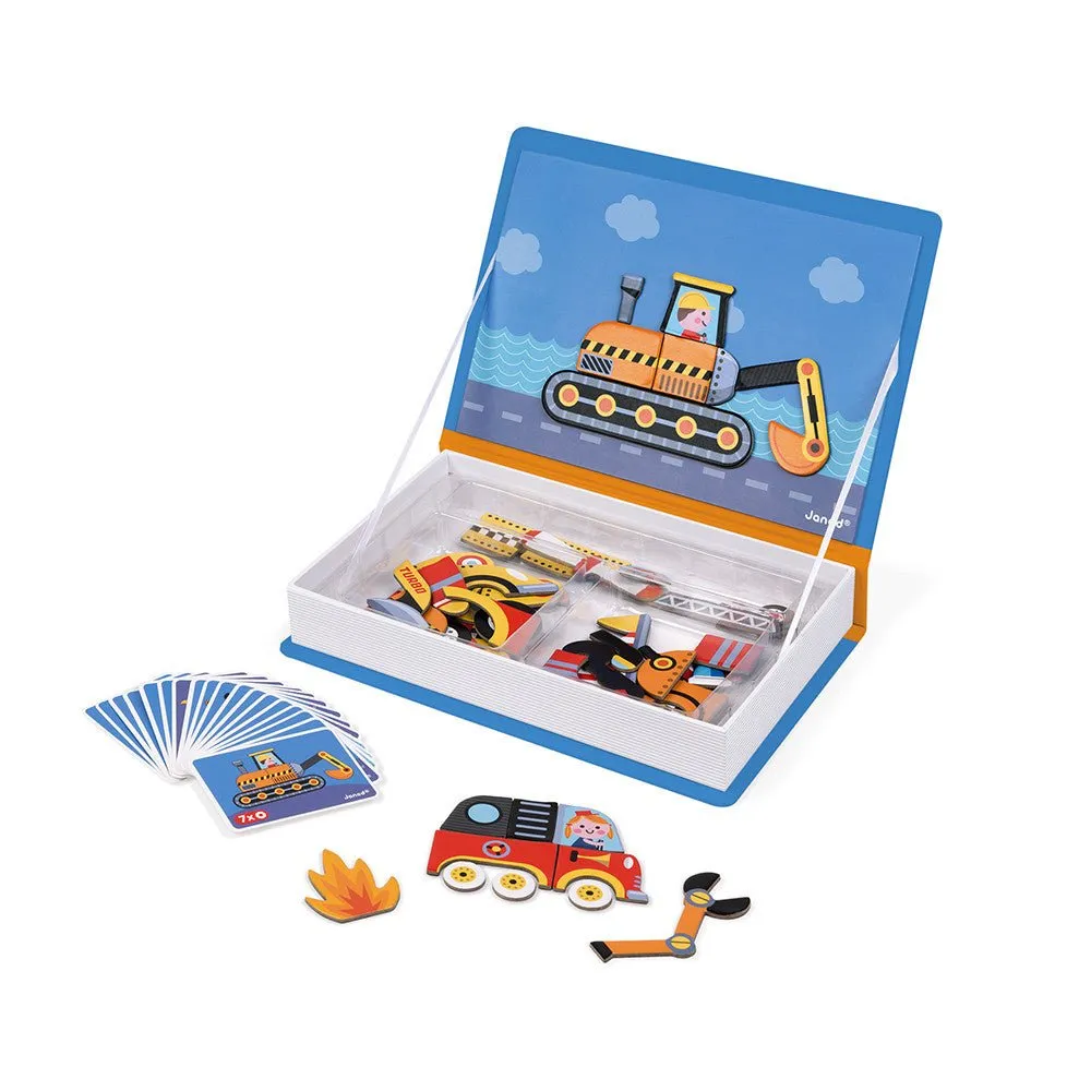 Janod Magnetibook - Racers
