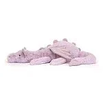 Jellycat Lavender Dragon Huge LAV1DD.  FREE DELIVERY.