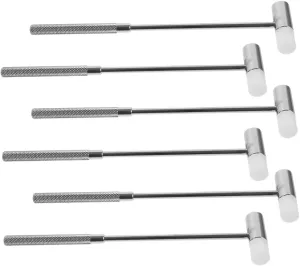 Jewelry and Watch Repair Compact Design for Versatile Tool for DIY unit Projects Effortless Watch Maintenance and Hardware Work 6Pcs Mini Hammer for 