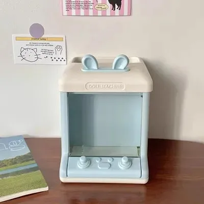 Kawaii House-Shaped Storage Box & Pen Holder 🌈🏠✨