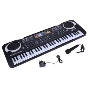 Keyboard Wide range Children Board Piano 61 Plug Key Gift Eu Satisfaction guaranteed Music Electric Keys Digital Electronic