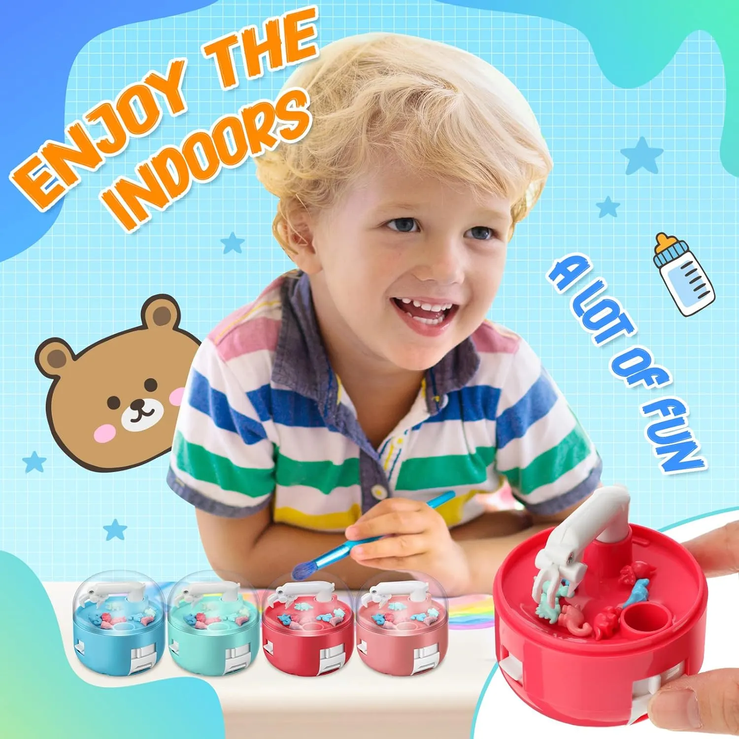 Kids Figures Arcade Grabber Game Christmas Birthday Gifts Party Favor for Boys Girls(24 Pcs$ Dinosaur Style) Meanplan catechism weird adulthood Mini Claw Dinosaur Machine Toys Machine Prizes for 