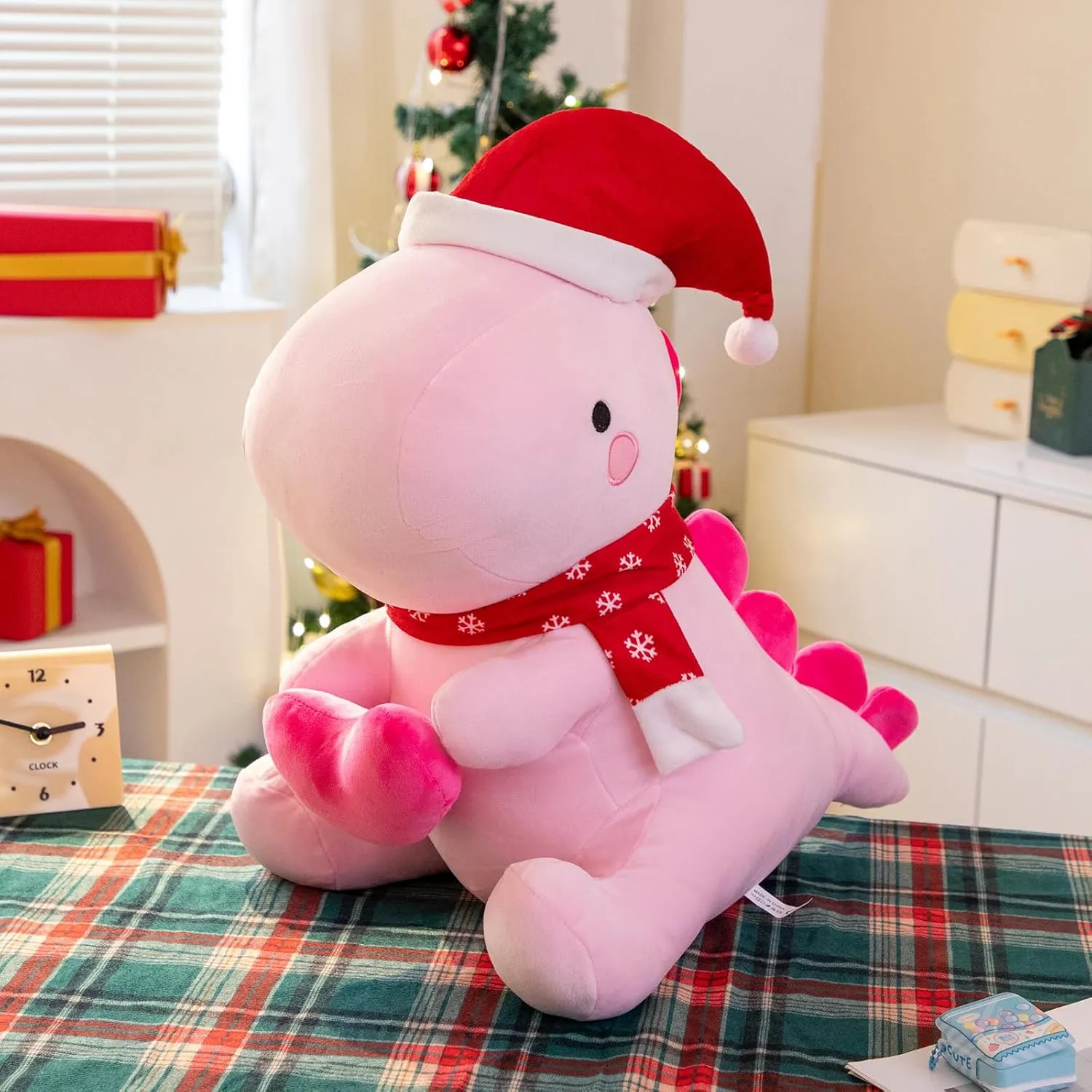Kids mechanism successive candle volt shield negotiation (Pink$ 20 Inch) SQEQE Dinosaur Plush Pillow$ Cute Loving Stuffed Dinosaur with Heart$ Christmas Stuffed Animal Plush Toys Gift for Her Girls 