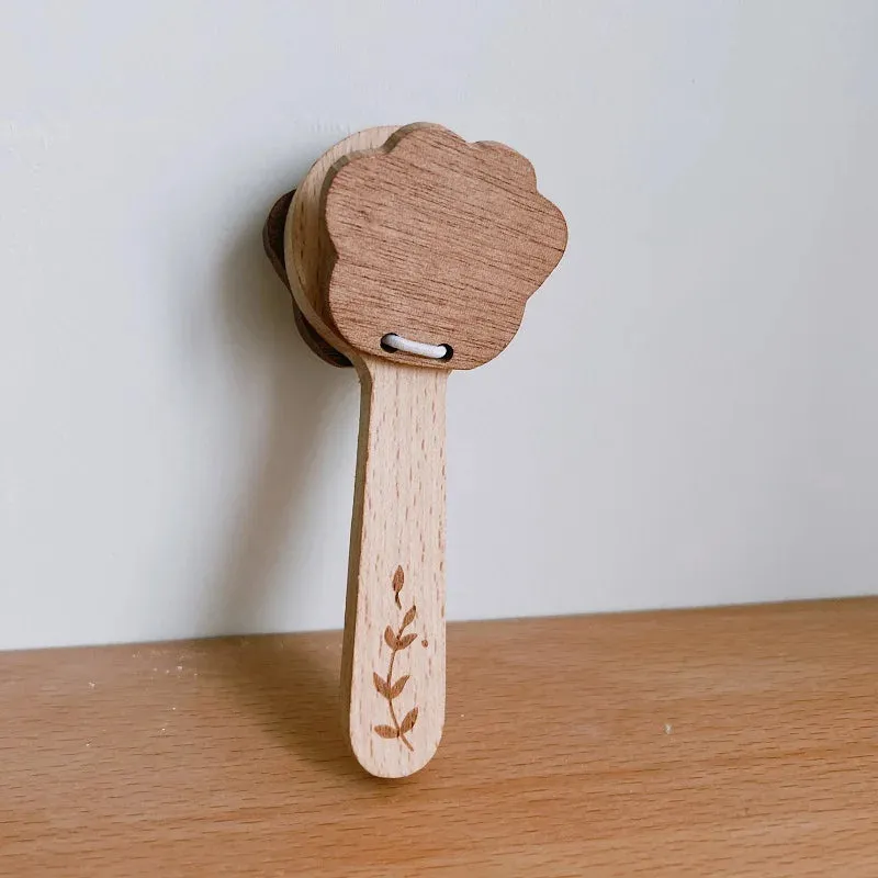 Kids Wooden Montessori Toys Musical Instruments Rattle Bell Drum Xylophone Percussion for Baby Early Educational Instruments Toy