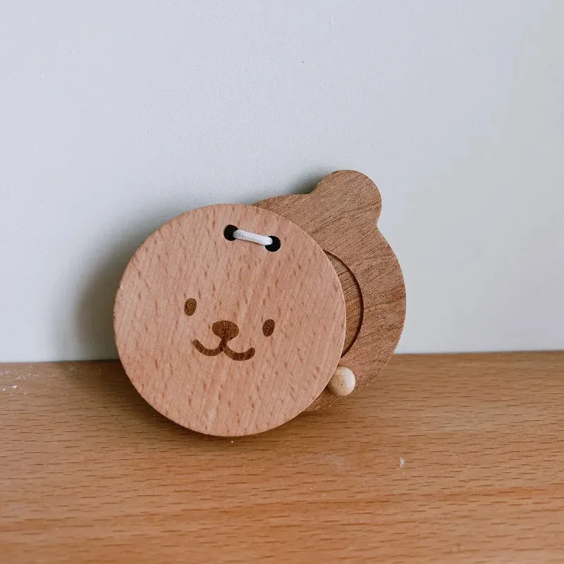 Kids Wooden Montessori Toys Musical Instruments Rattle Bell Drum Xylophone Percussion for Baby Early Educational Instruments Toy