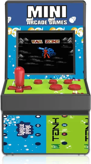Kids$AA Battery E-MODS GAMING Mini Arcade Games 2.8'' exuberant dull motion Large Screen Preloaded 200 Classic Mini Handheld Arcade Game Machine for 
