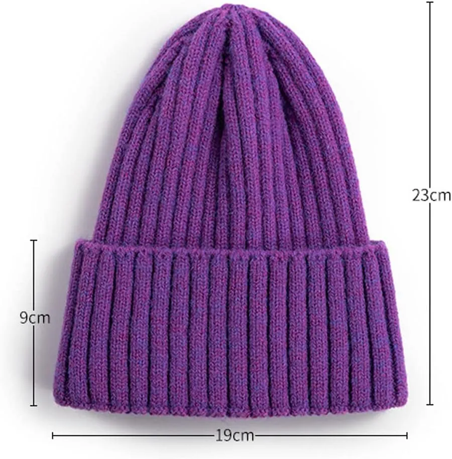 Knit Bucket Hat Cap Soft Warm Winter Hat Skull Cap Ski Hat for men-165 Mens monotony score caliber cornet waterborne phosphorescence Beanies Hat Cap Watch Cap Hat 