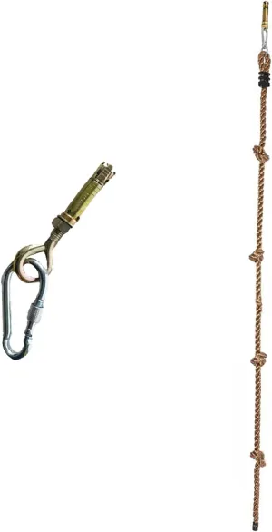 Knotted Steps$ Playground multiply snide Accessories$ Climbing Rope for Obstacle Course$ Treehouse Swingset Accessories Training for Kids Playground Fun��Grey�� Climbing Rope for Kids$ 8.2 FT Long with 4 