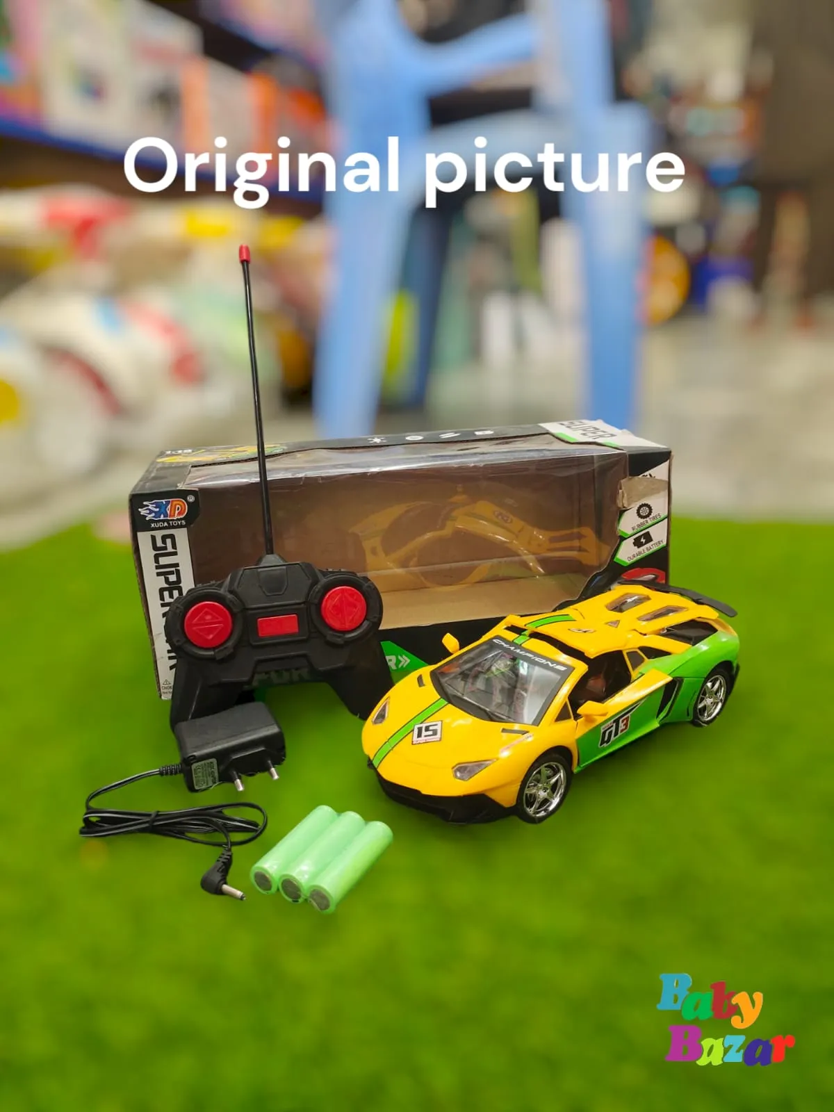 Lamborghini RC Car for Kids – Rechargeable Battery & Charger Included