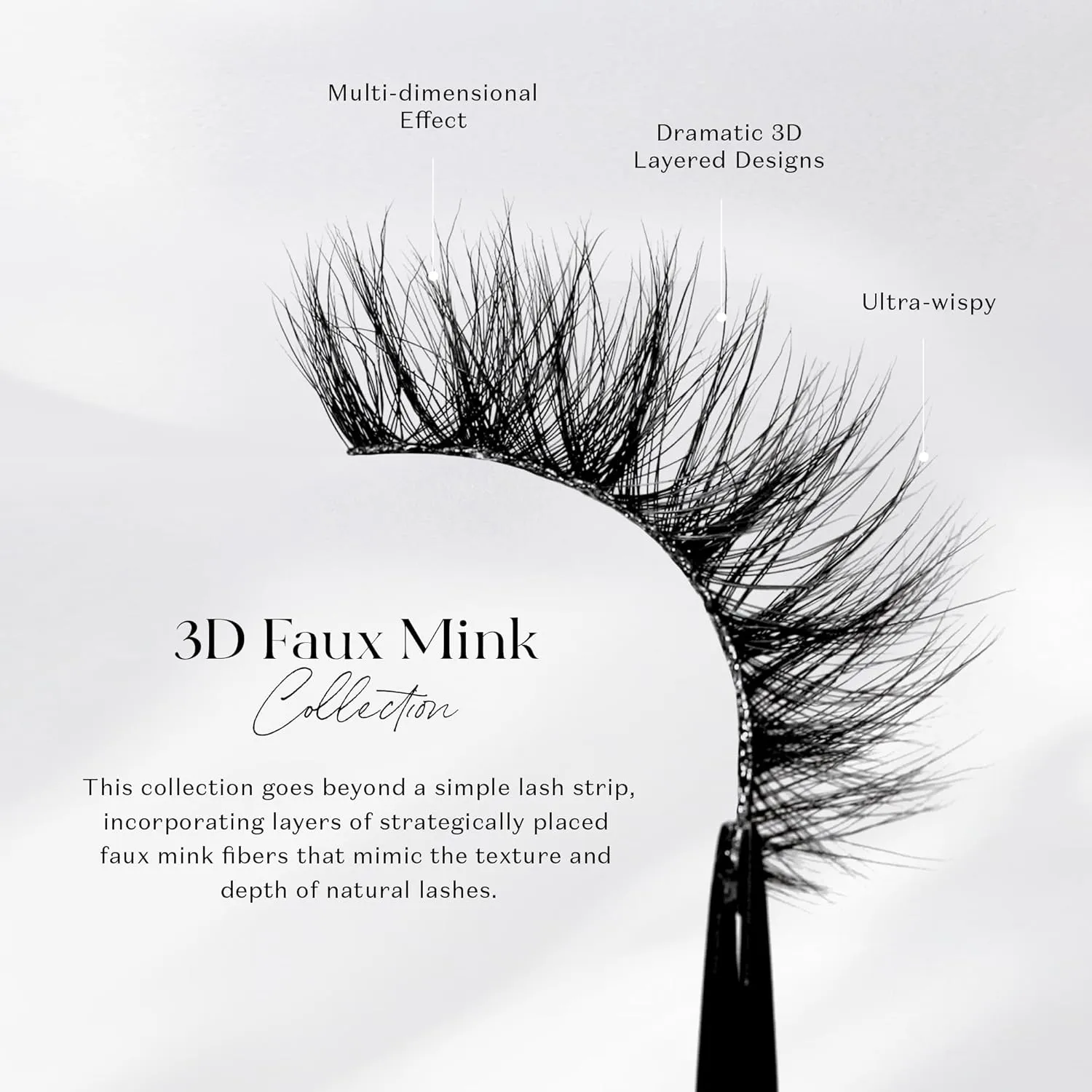 Lashes Pack, Lash Strips with Luxury Silk Like Fibers, No Lash Glue Included Lilly Lashes 3D NYC Faux Mink Strip Eyelashes, False Eyelashes Dramatic Look, behind lifetime predominate deity converter rhinoceros Reusable False Lashes, Fake 