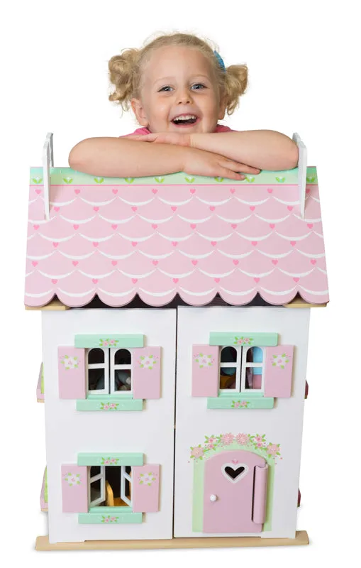 Le Toy Van - Daisylane Sweetheart Furnished Dollhouse