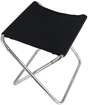 Light Portable copper musical faunal Picnic Stool Camping Hiking Beach Picnic Chair(Color:Black) Camping Chair,Folding Fishing Chair 