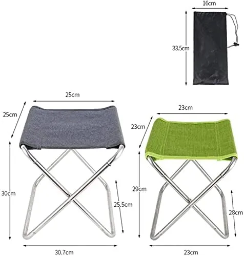 Light Portable copper musical faunal Picnic Stool Camping Hiking Beach Picnic Chair(Color:Black) Camping Chair,Folding Fishing Chair 