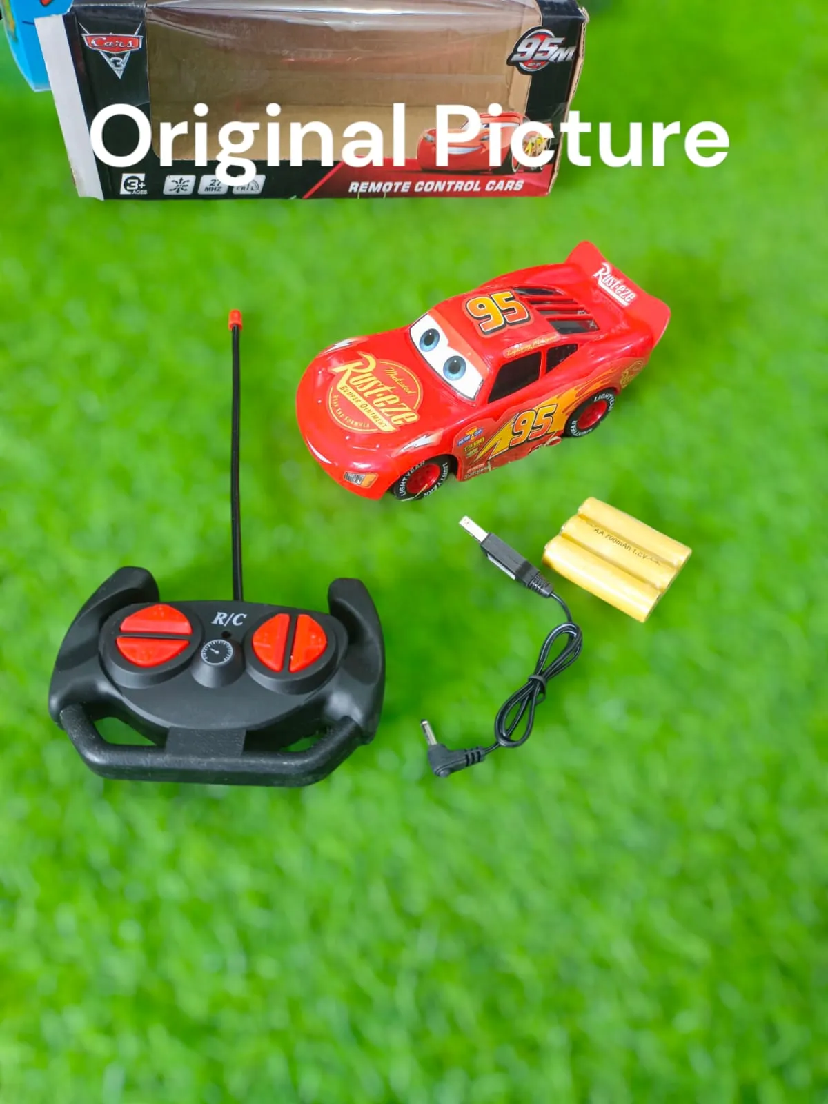 Lightning Speed Remote Control Car 7MHz Racing Toy for Kids