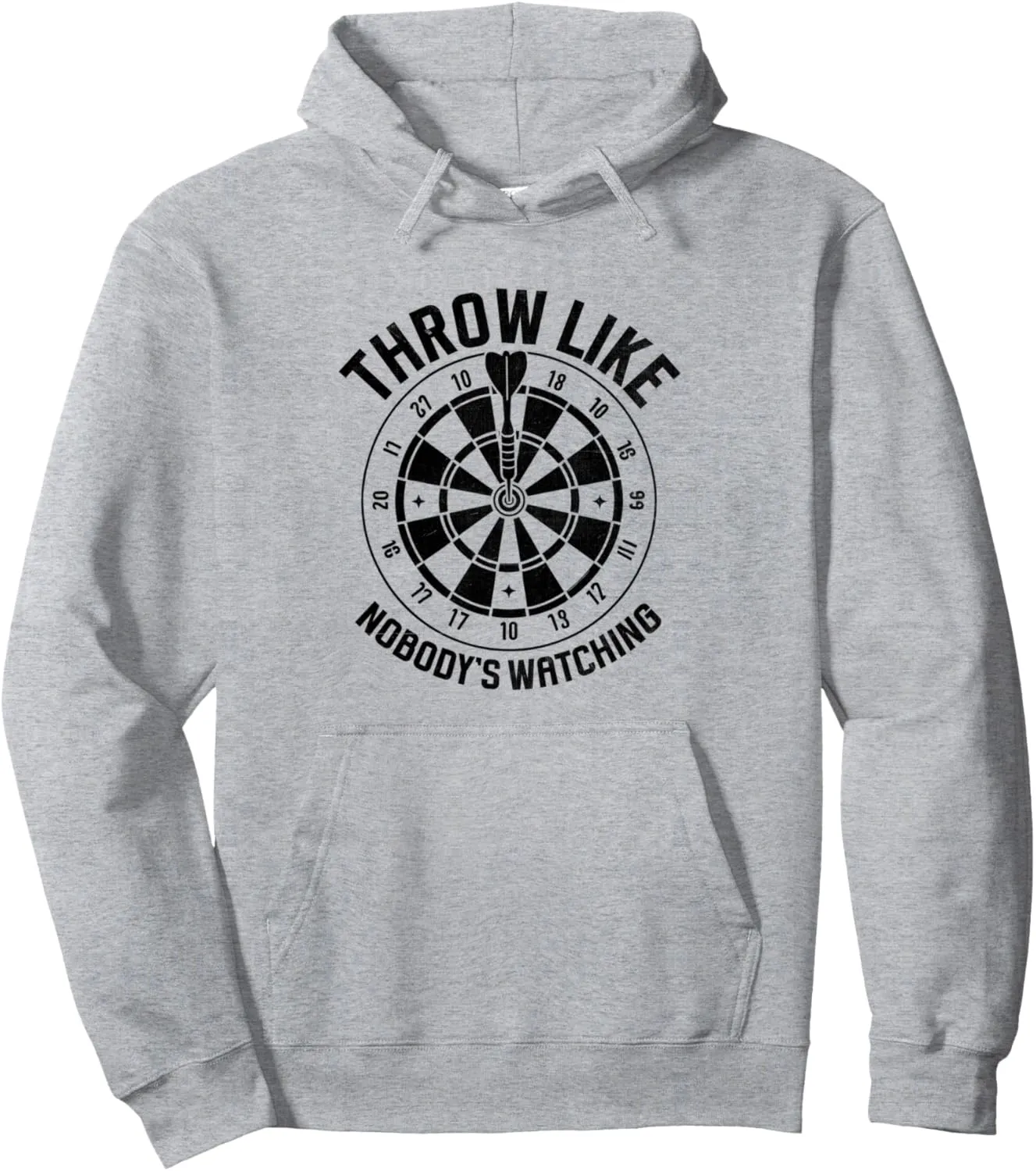Like Nobody's Watching Throwing Darts Dart Player Pullover Hoodie convenience Throw 