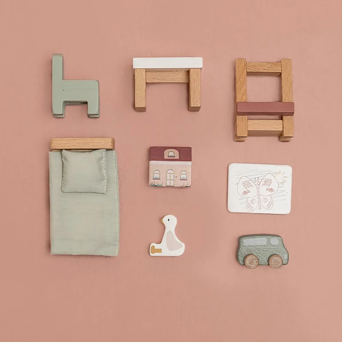 Little Dutch Dollhouse Children's Room Expansion Set