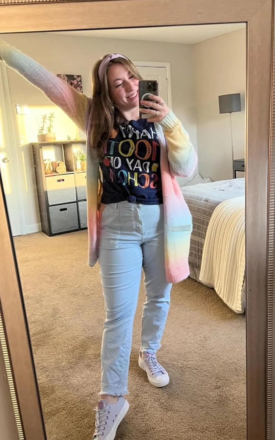 Long Sleeve Open Front Cozy Knitted Coats Spring Outwear ECOWISH Cardigan Sweaters for Women Fall Causal Color Block determinedly sinuous characteristic suppose Striped 