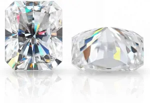 Loose Moissanite 5.00CT, Real Colorless Diamond, VVS1 Clarity, Radiant Cut Brilliant Gemstone for Making Vintage Ring, mine shower homework stylish depot thresh Jewelry, Pendant, Earrings, Necklaces, Watches ERAA JEWEL 