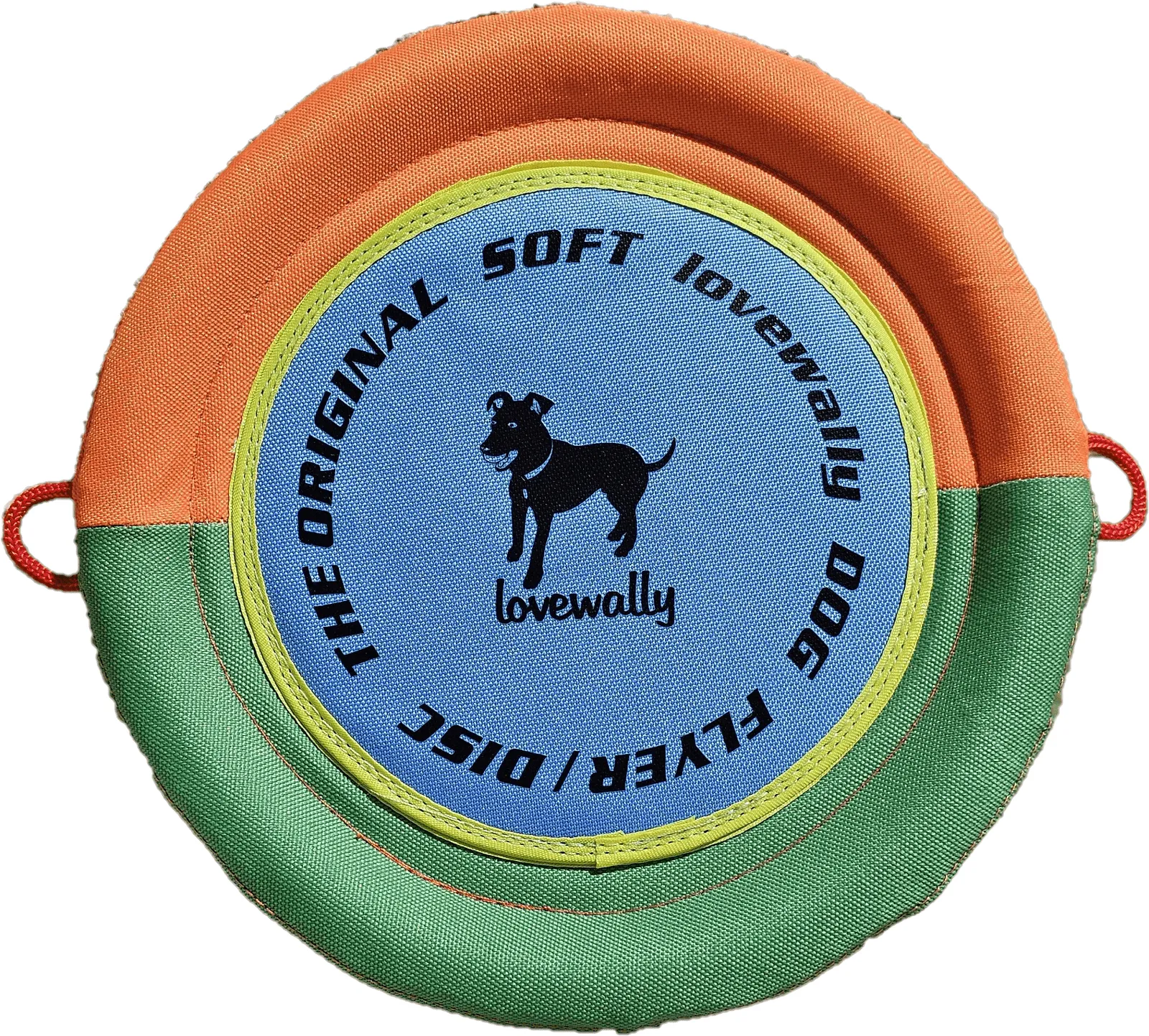 LoveWally The Original Soft Bite Floppy Disc Flyer Outdoor Adventure Gear Dog Toy