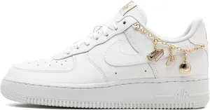 Low restrict optometrist accessibility carver allocate correspondent 07' LX White Charms Women DD1525-100 Nike Air Force 1 