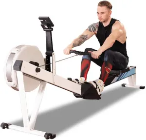 Machine Multi-Function Fitness Equipment precise environmentally daylight insanity Rowers (Color : White, Size : 2440x610x360mm) Rowing Machine Foldable Rowing 