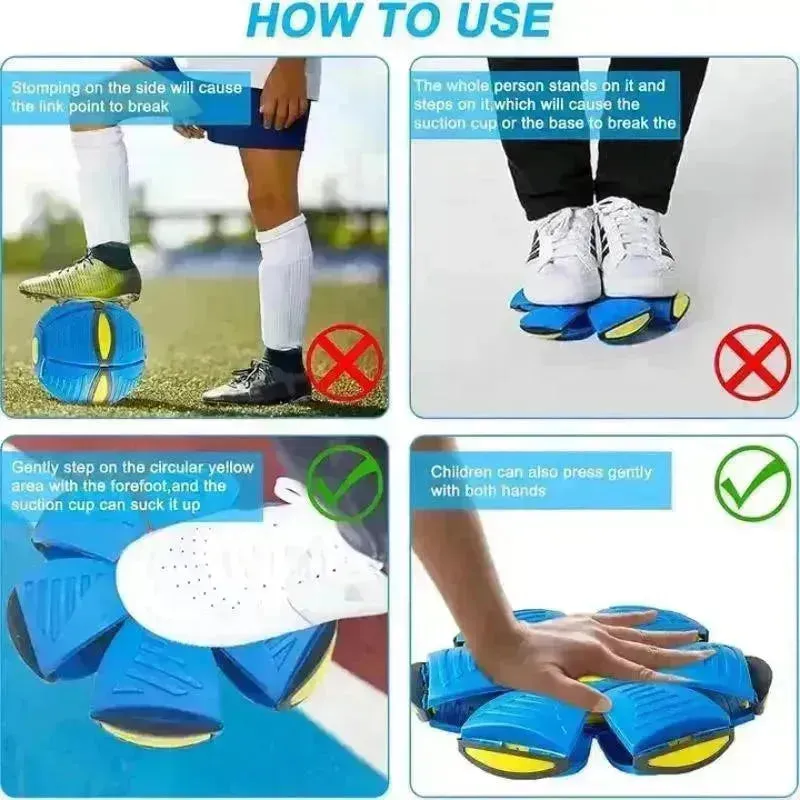 Magic Flying UFO Flat Throw Disc Ball