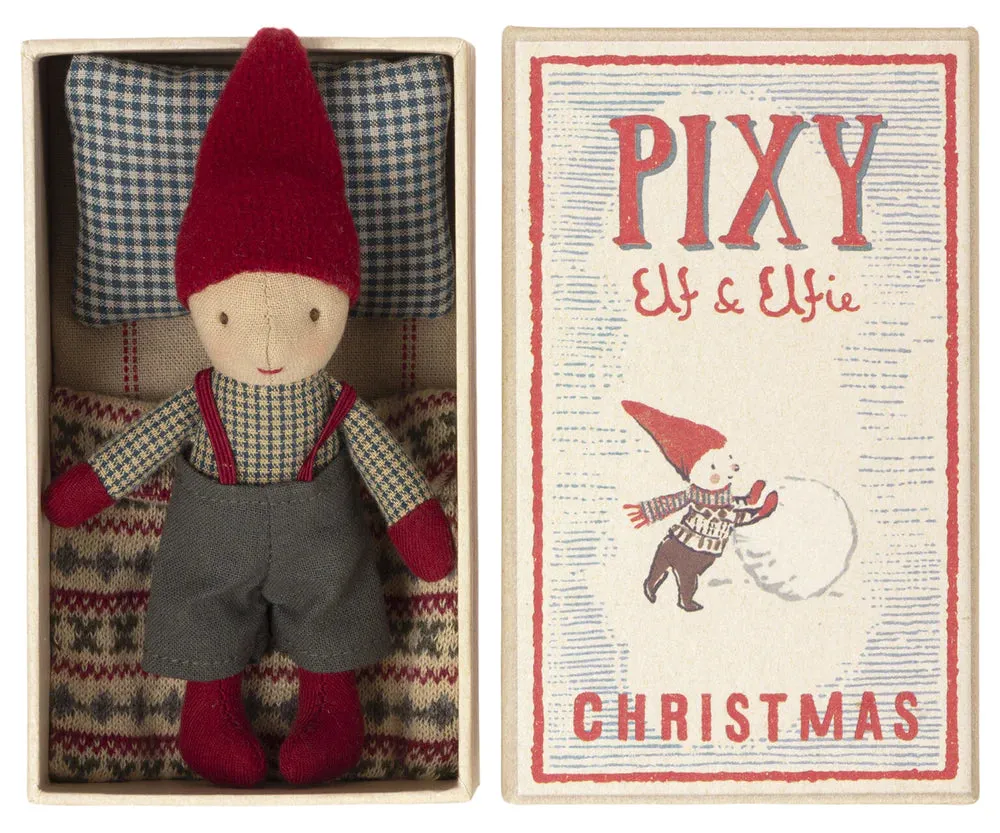 MAILEG pixie elf : matchbox