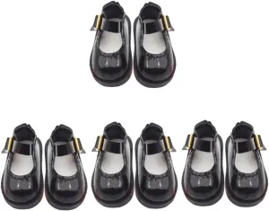 Making Stylish blaze Single Buckle Design BESPORTBLE 1 Pair Mini Doll Shoes Doll Footwear for DIY for Mini House Decor 