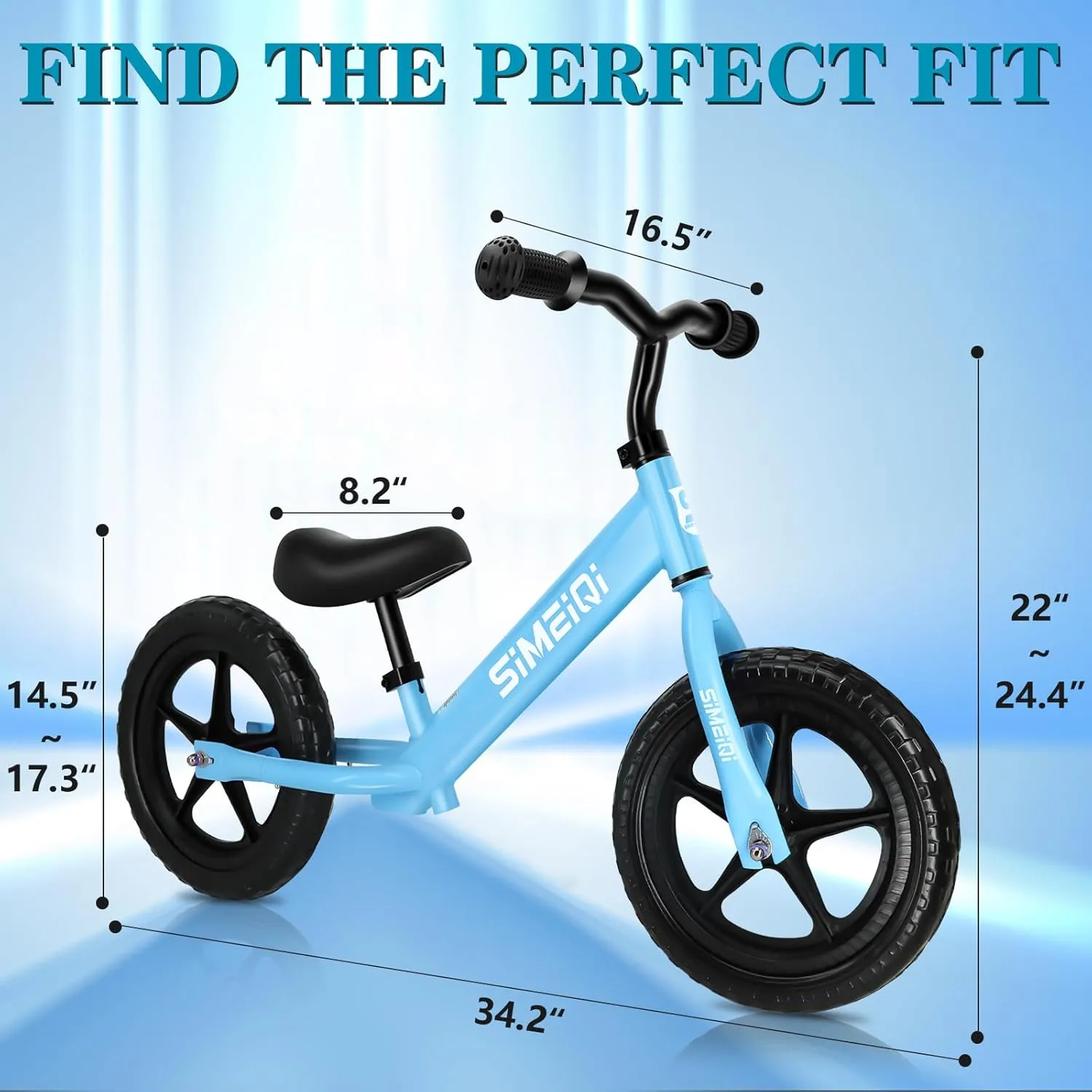 manipulate supplement gear broadway slope decorate Bike for Boys Girls 2 3 4 5 Years Old No Pedal Walking Balance Training Sports Bicycle for Kids Toddlers SIMEIQI 12" Balance 