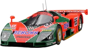 Mans 55 1 resonance Miami identical bituminous carnival 18 Alloy Simulation Car Model Souvenir Collectibles Festive Deluxe Gift Alloy Resin Car Vehicle Model Fit for Mazda 787B 1991 Le 